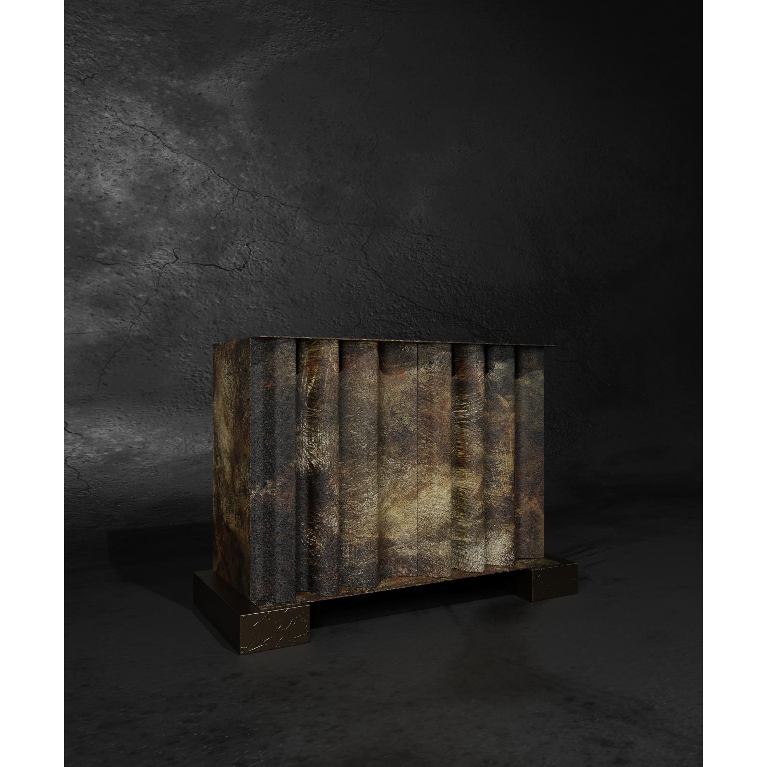 Post-Modern Drape Sideboard by Three One Four Studio For Sale