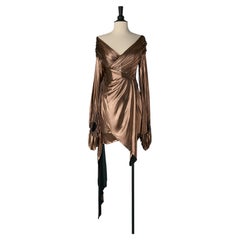Draped and wrapped jersey mini dress ALEXANDRE VAUTHIER