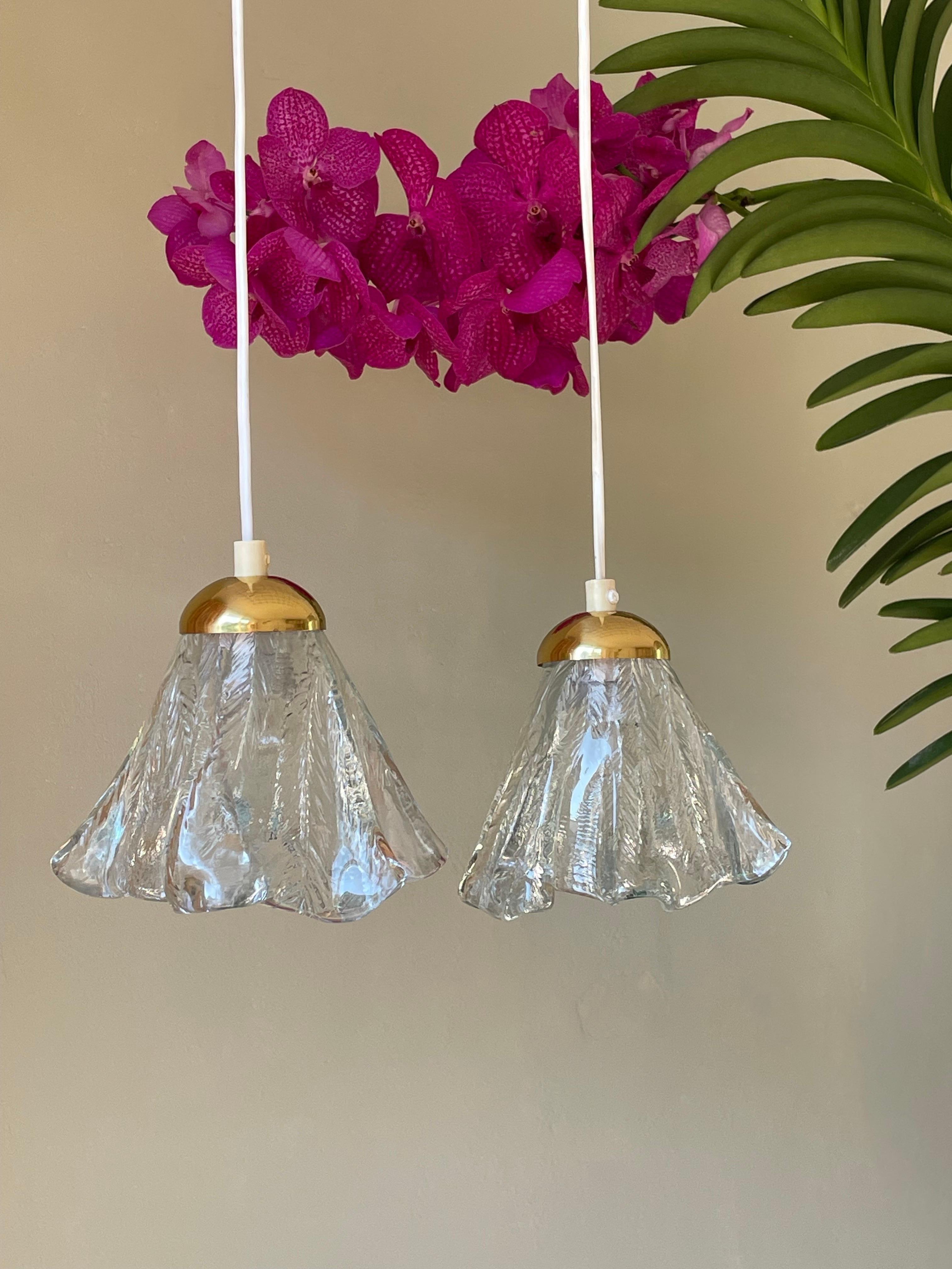 smoked glass hanglamp