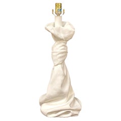 Draped Plaster Lamp, Style of John Dickinson