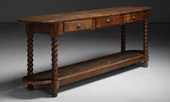 Mesa Draper, Francia hacia 1870