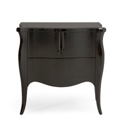 Drapes Nightstand or Side Table