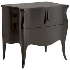 Drapes Nightstand or Side Table