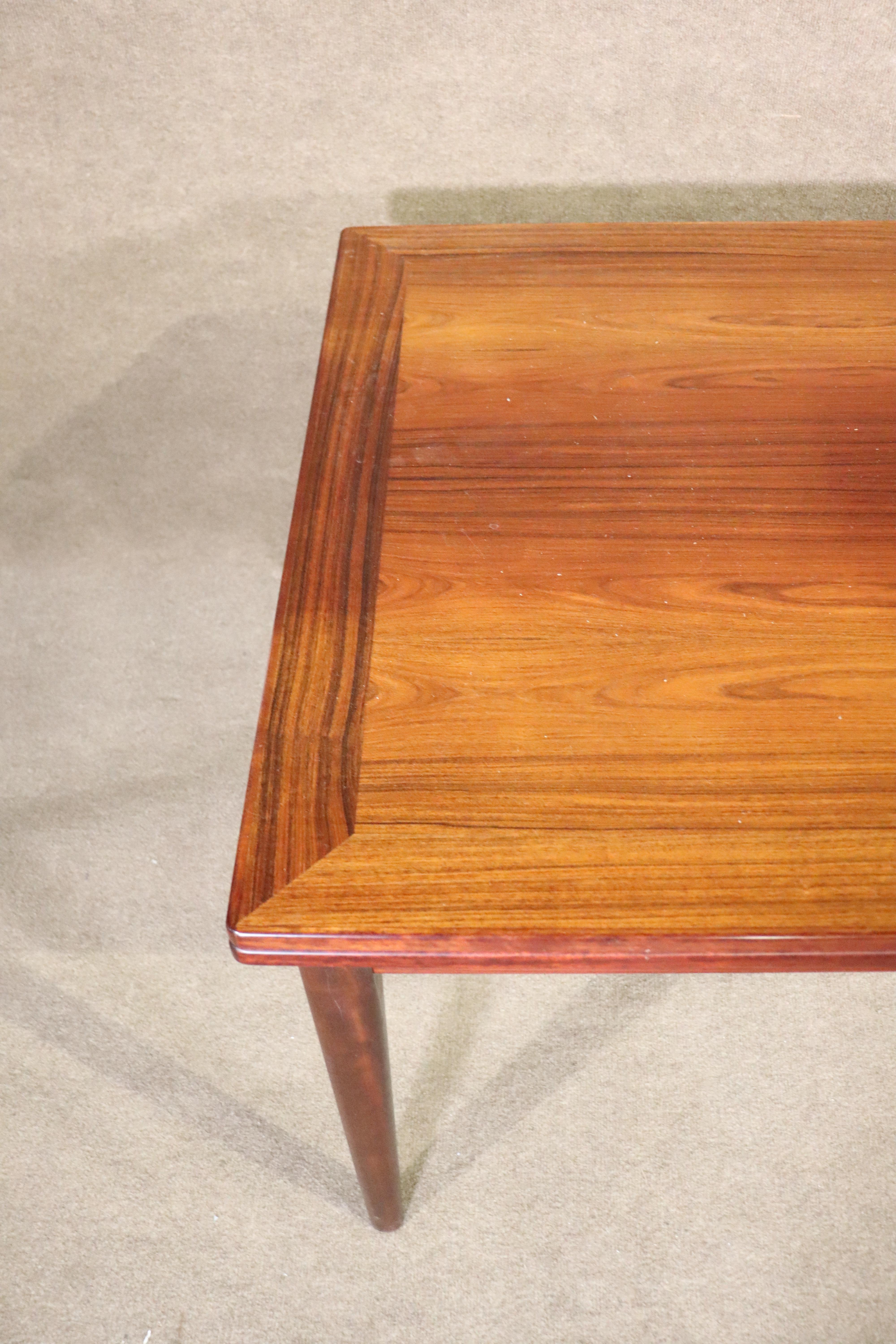 Draw Leaf Midcentury Dining Table For Sale 4