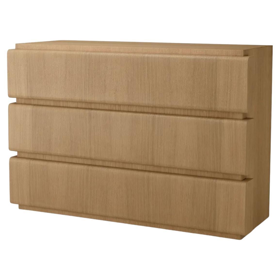 Drawer Dresser – Natural Oak Veneer