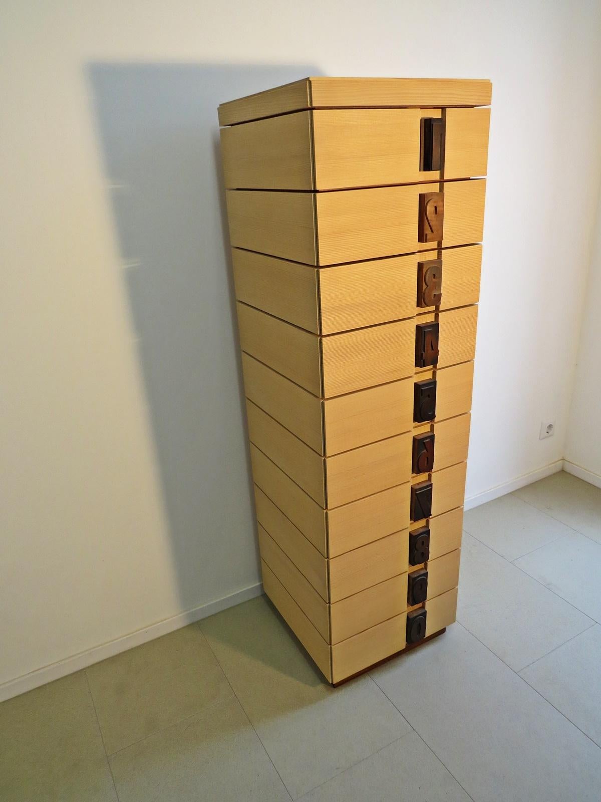 Bauhaus Drawer Tower 