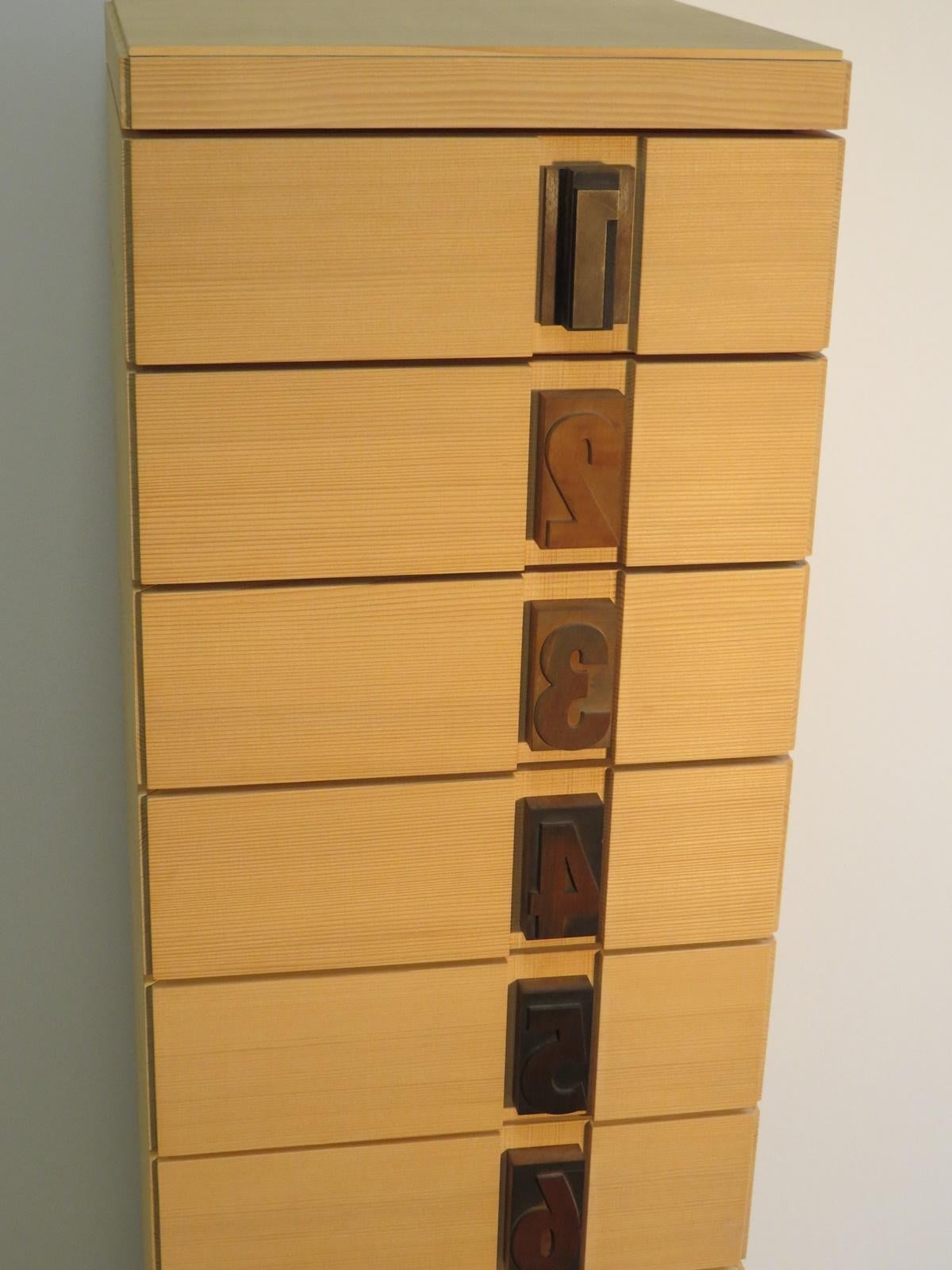 Contemporary Drawer Tower 