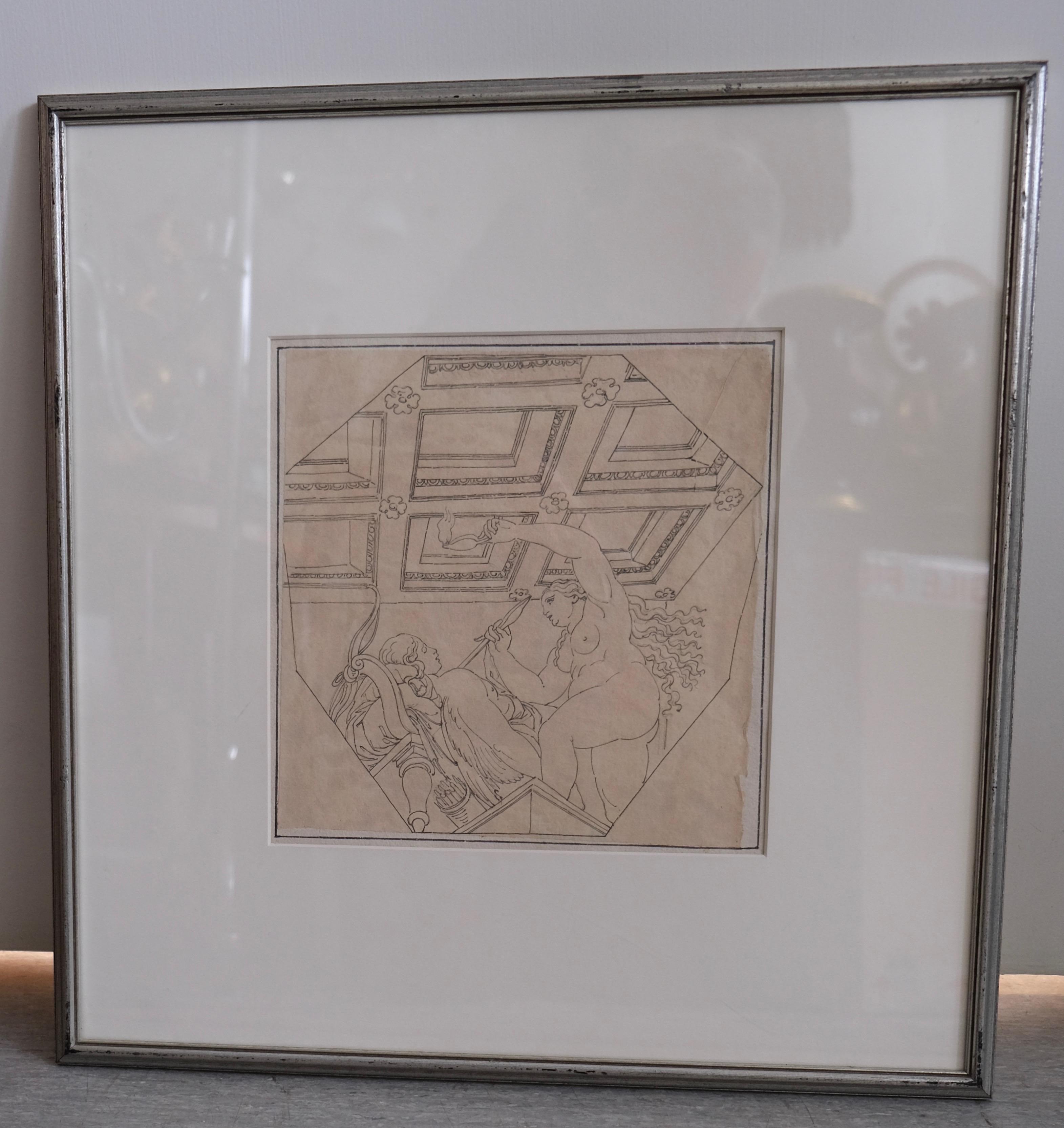 Drawing, 18th C For Sale 1