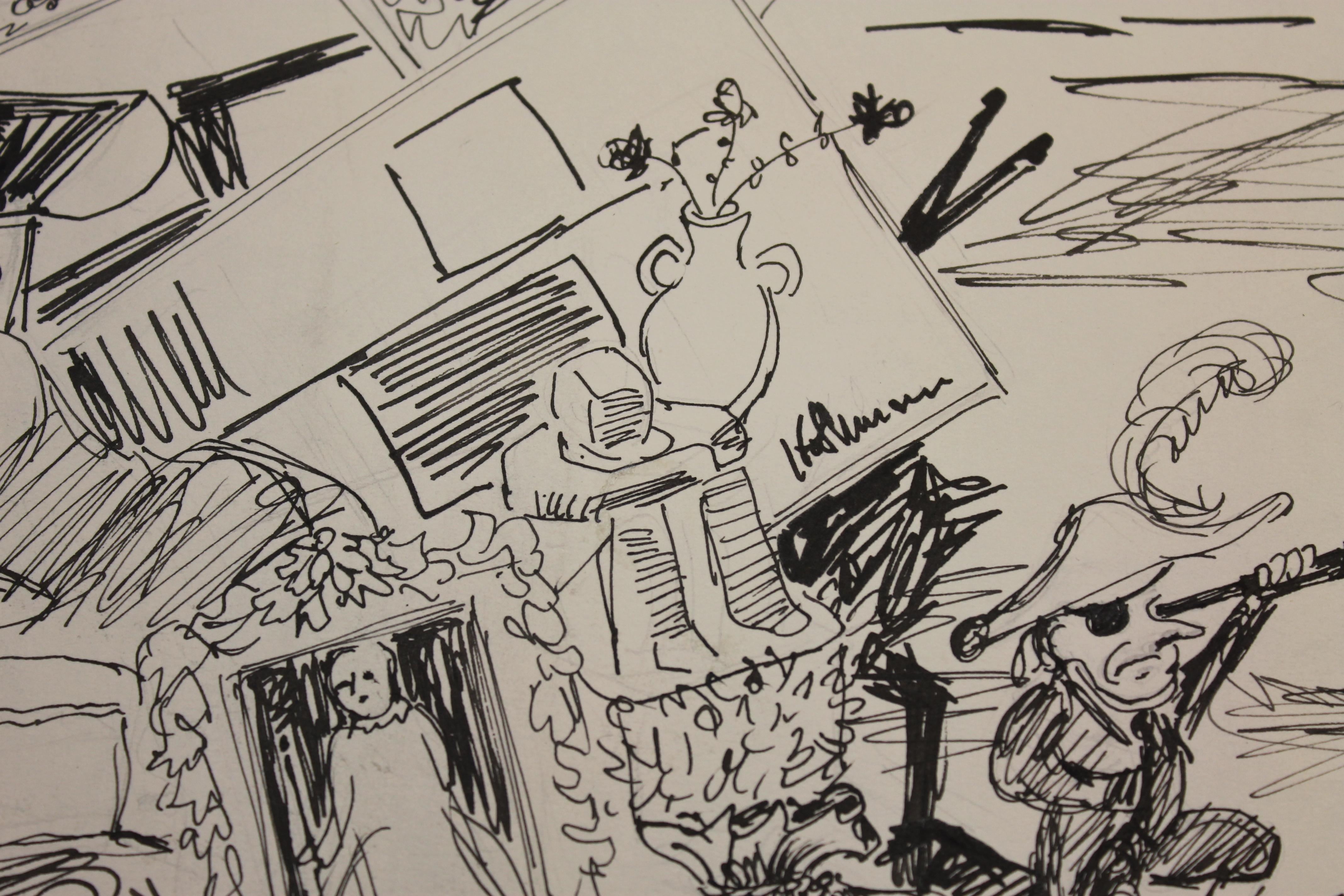 Dessin de Paul Wonner et William Theophilus Brown en vente 5