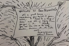 Drawing by Paul Wonner and William Theophilus Brown