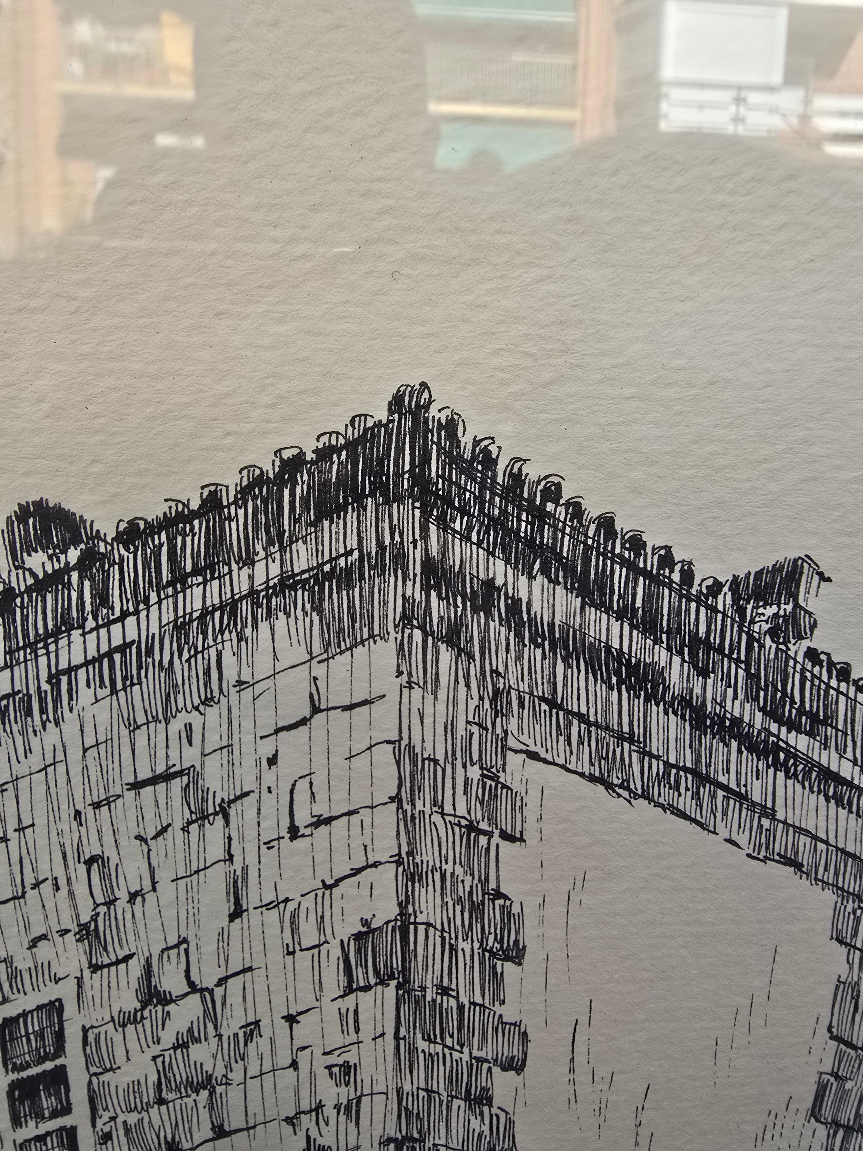 Dessin de Rogelio Puente (Cuba, 1936-1996). en vente 3