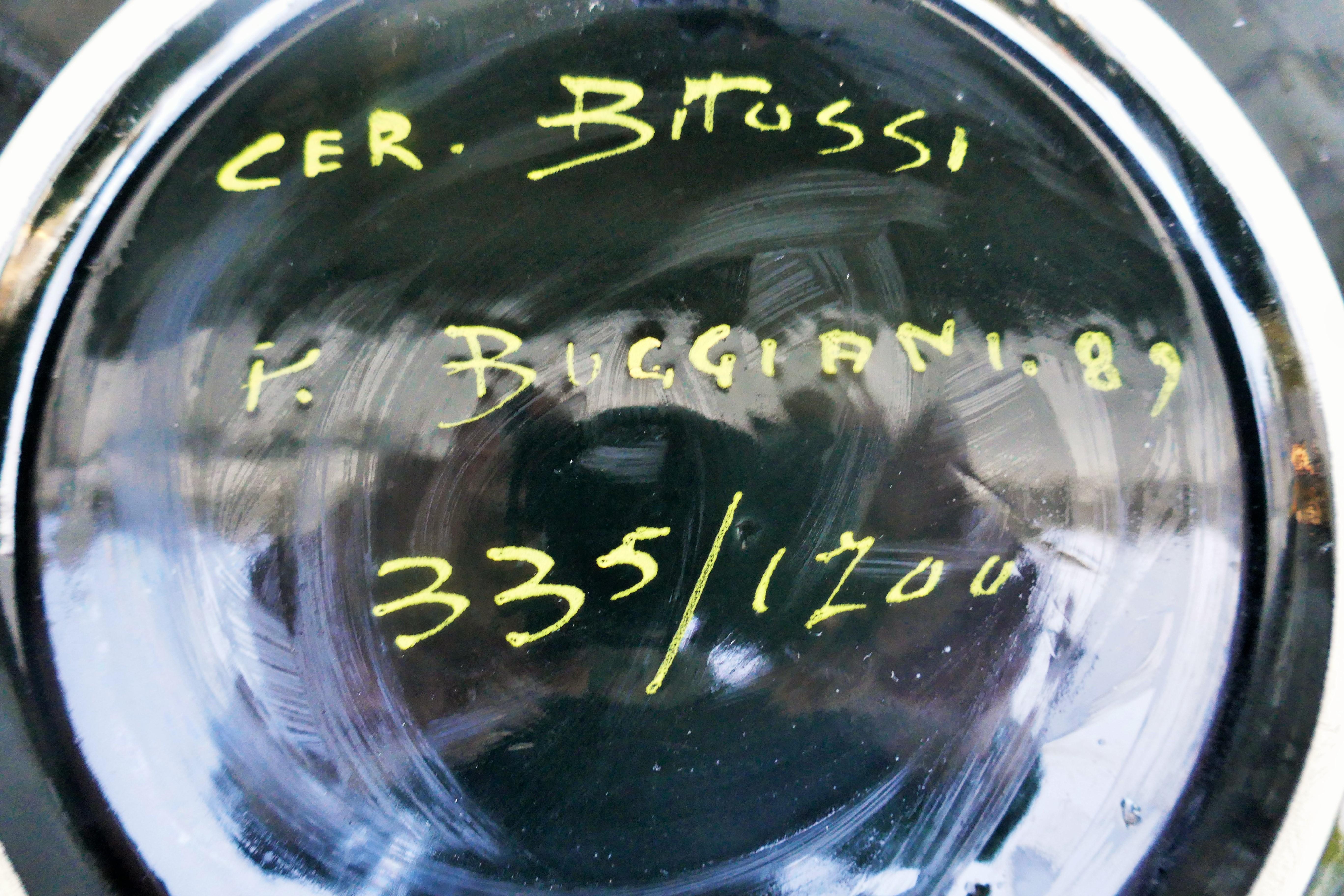 Zeichnung des Malers Paolo Buggiani für Bitossi. 335/1700 im Angebot 3