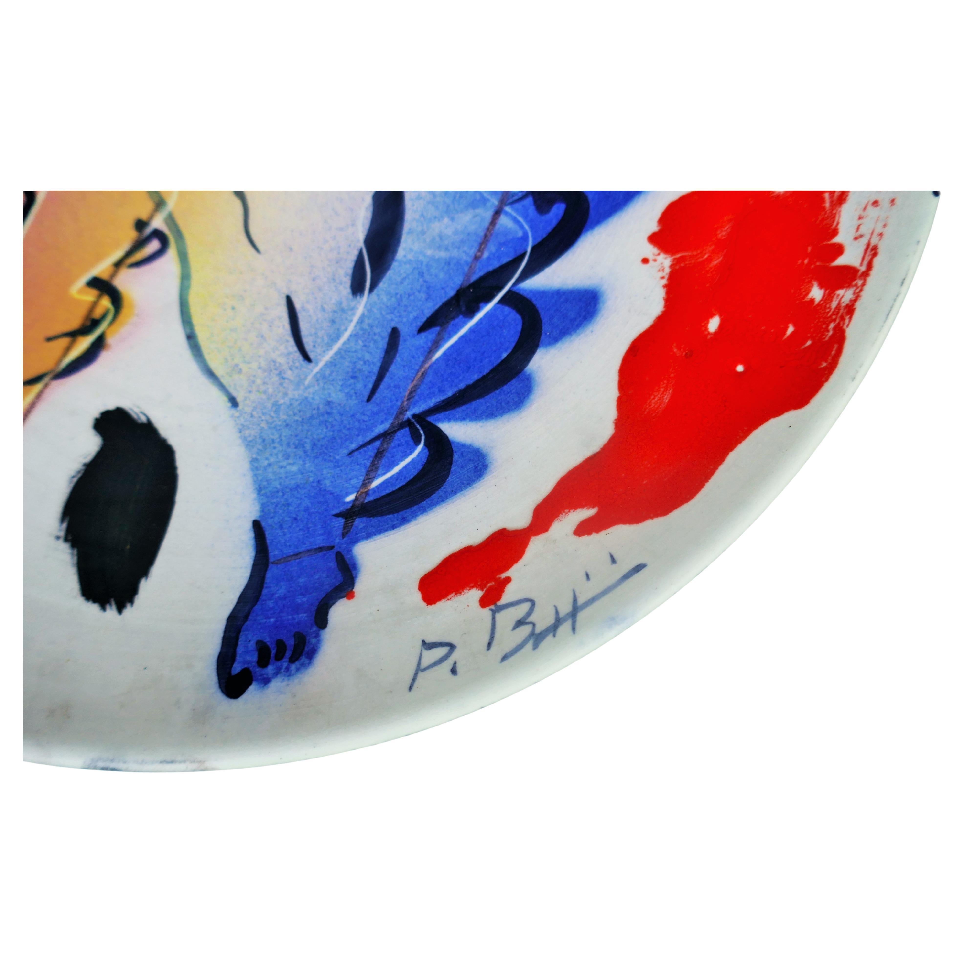 Zeichnung des Malers Paolo Buggiani für Bitossi. 335/1700 (Moderne) im Angebot