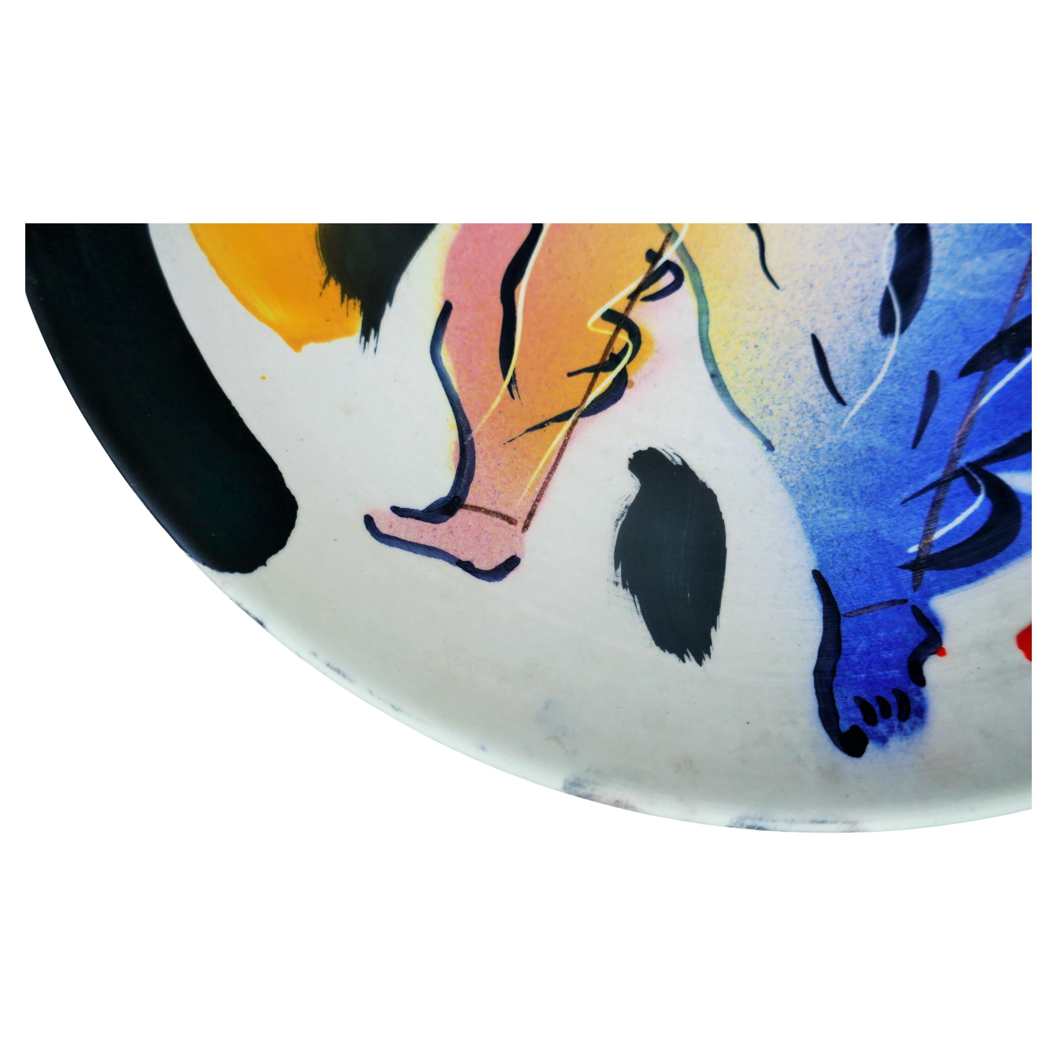 Zeichnung des Malers Paolo Buggiani für Bitossi. 335/1700 (Italienisch) im Angebot