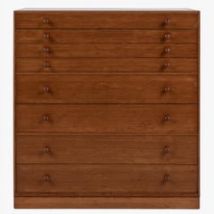 Drawing cabinet in Oregon Pine by Mogens Koch