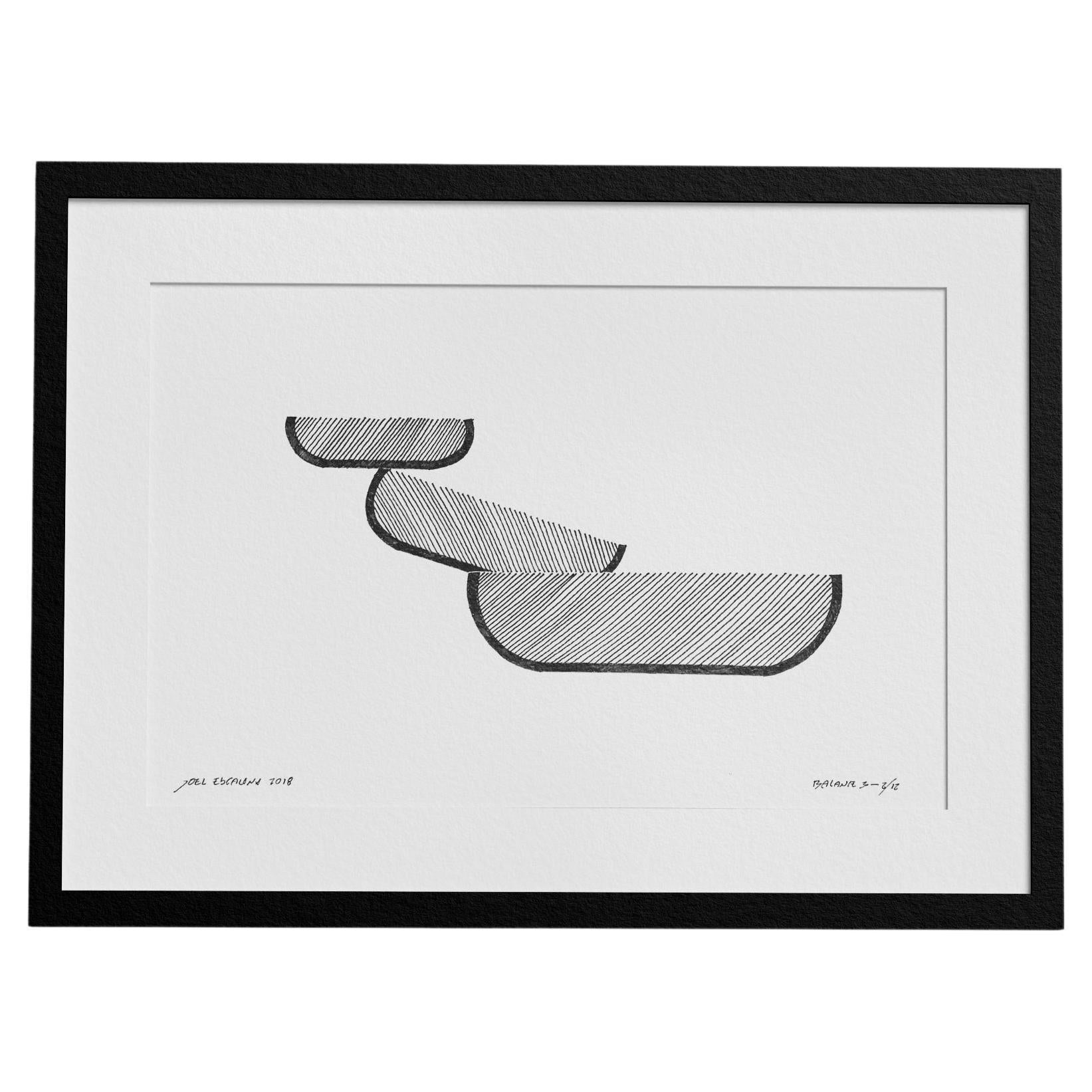 Drawing from Marble Balance Collection Closed Edition For Sale