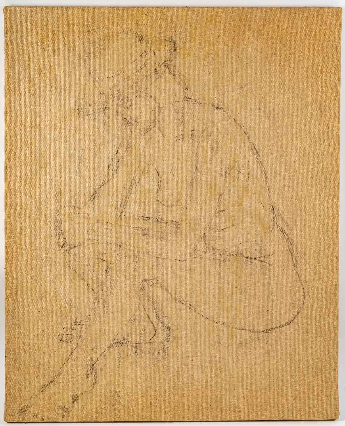 Drawing in Transparency, 20th century
Transparency drawing on canvas, 20th century, unsigned, unframed.
Measures: H: 100 cm, W: 81 cm, D: 2 cm.