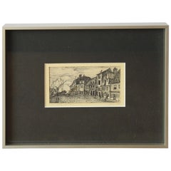 Antique Drawing, New Castle Upon Tyne