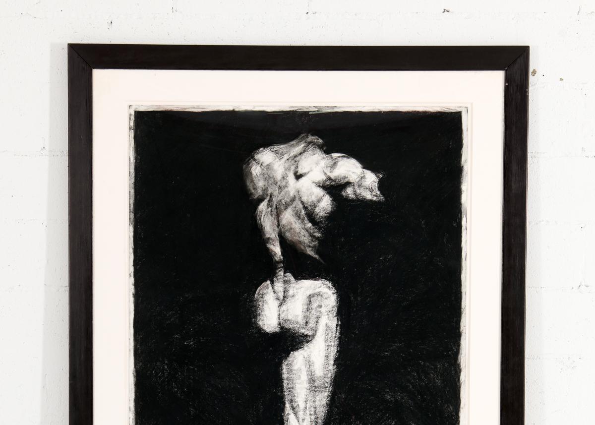 Dessin d'un nu, modelé d'après une photographie de Victor Skrebneski Bon état - En vente à New York, NY