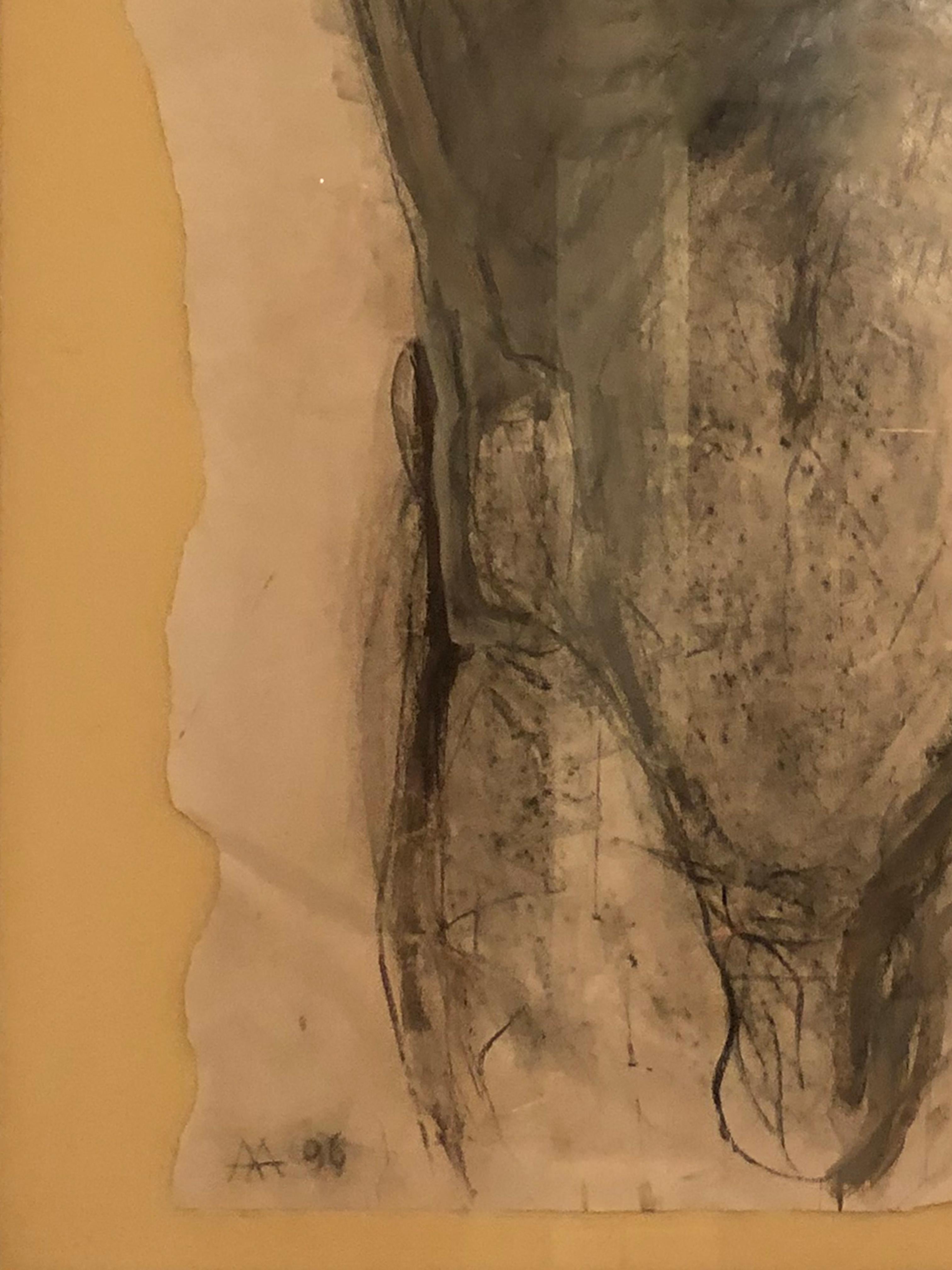 Die Zeichnung eines Torsos von Alexandra Athanassiades im Zustand „Gut“ im Angebot in New York, NY