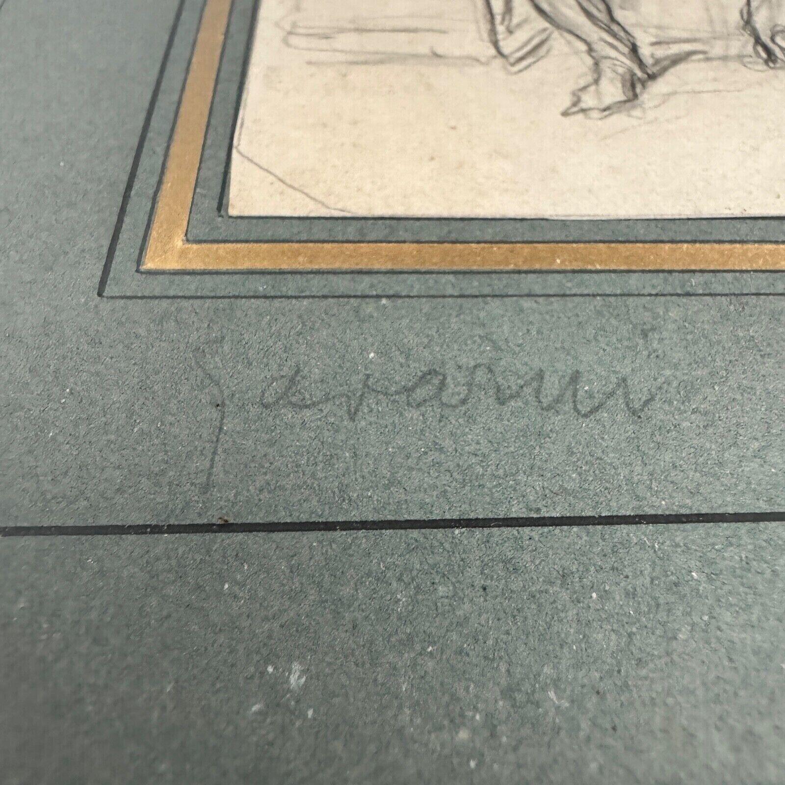 Zeichnung von Alexandre Dumas père von Paul Gavarni im Angebot 2
