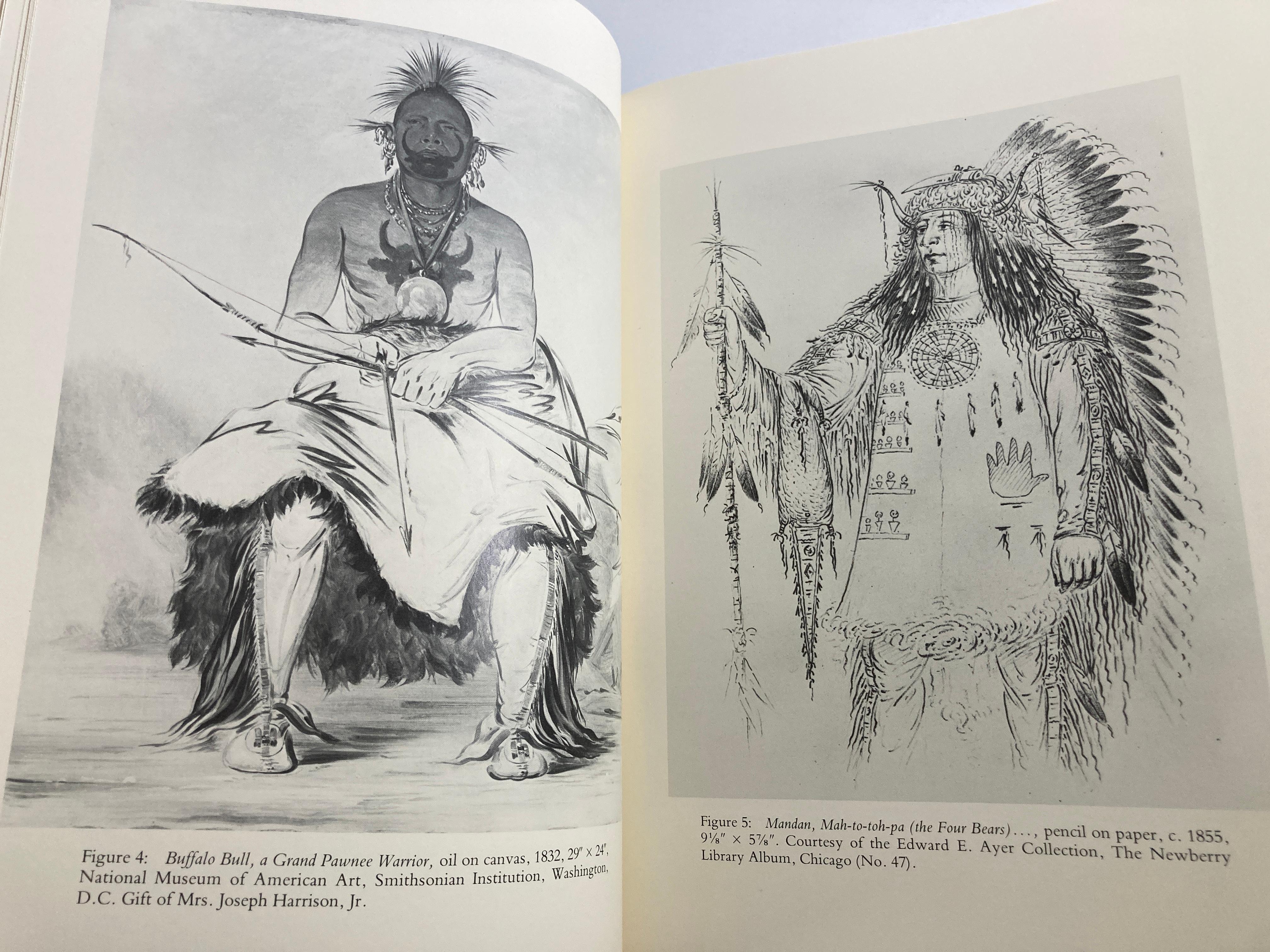 Drawing of North American Indians by George Catlin, Hardcover 6