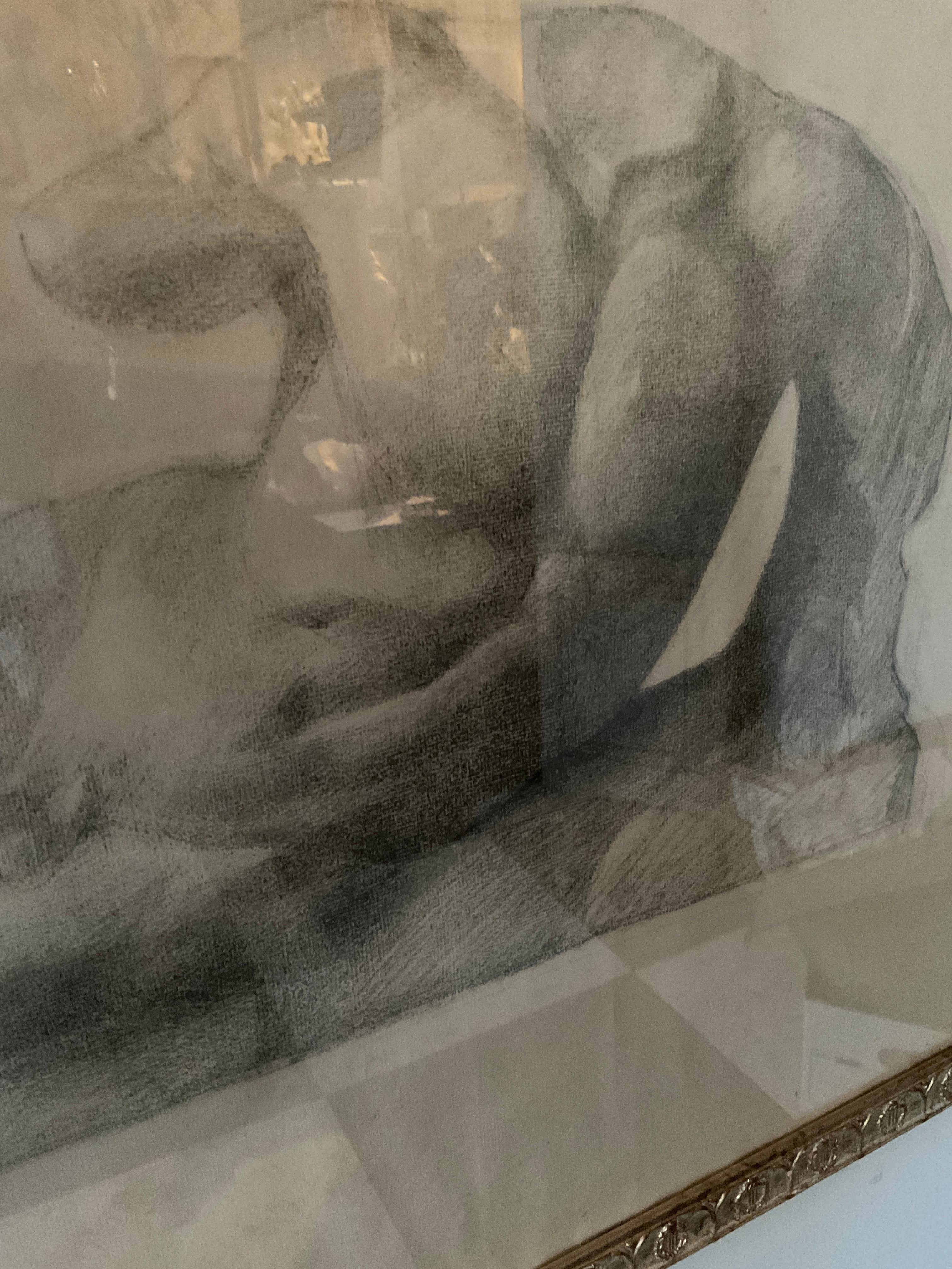 Drawing of Nude Male from, 1898 For Sale 6