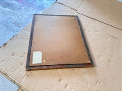 Disegno raffigurante una donna su un letto firmato Francia XIX secolo