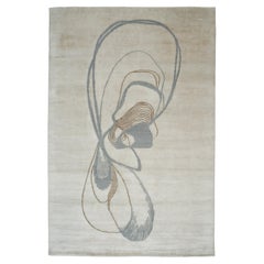 'Dream Adrift' Handmade Rug by Linie Design, Watertopia, 200 cm, Viscose & Wool