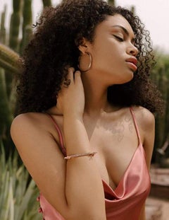 Dream Beautiful Hoops Rose Gold