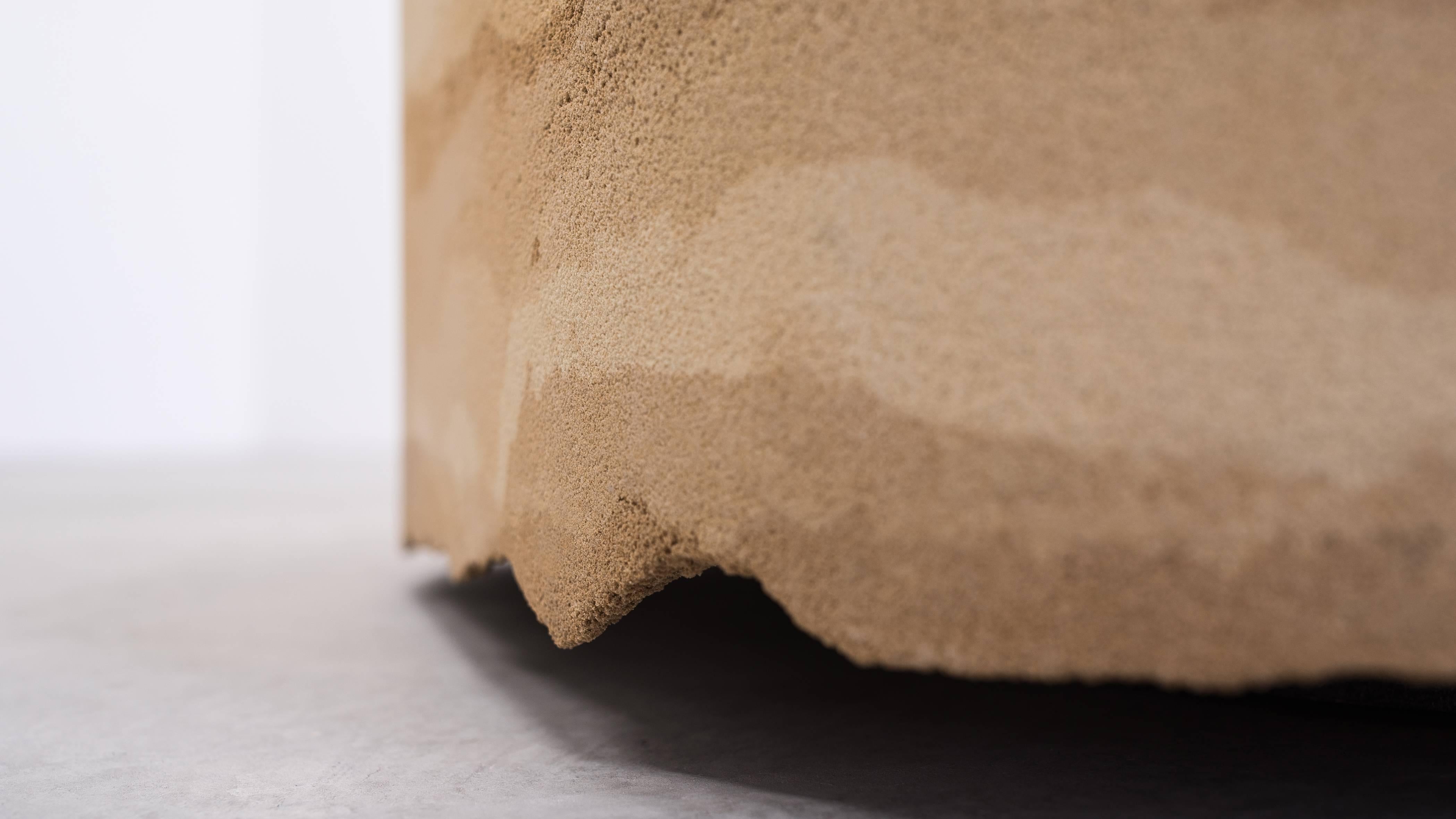 Sandstone Dream Coffee Table, Sand by Fernando Mastrangelo