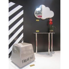 Dream Nuvola Console Table in Powder-Coated Aluminum by altreforme