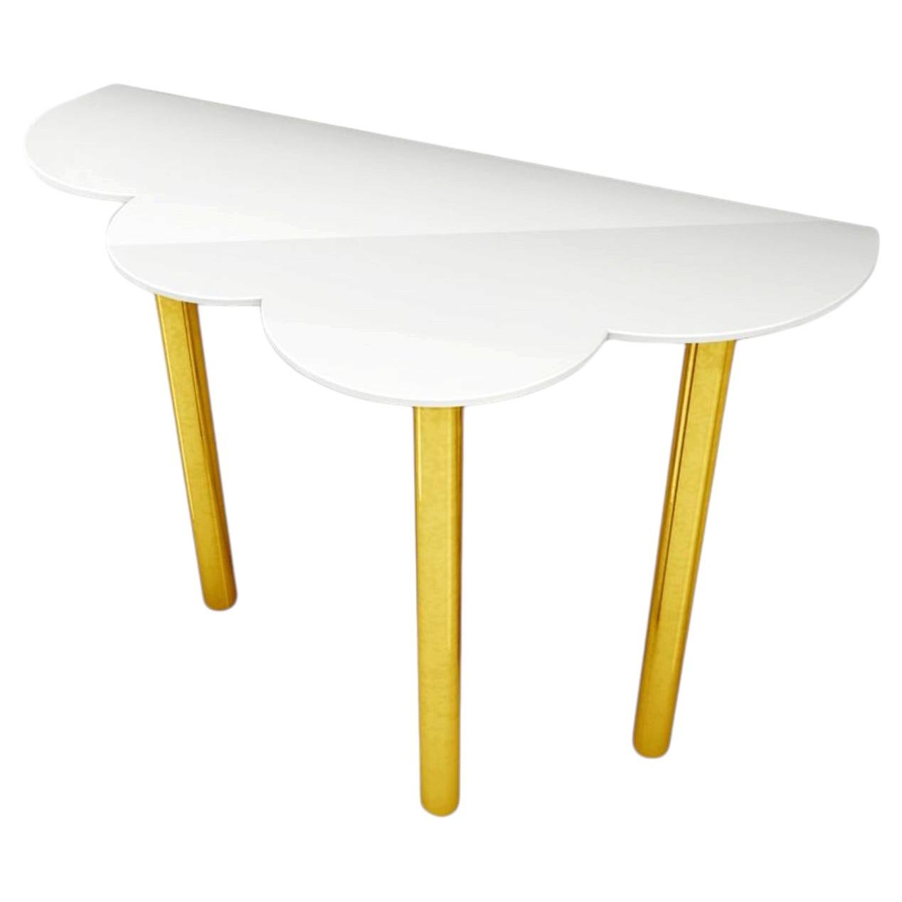 Dream Nuvola Console Table in Powder-Coated Aluminum by altreforme For Sale