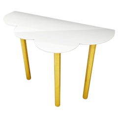Dream Nuvola Console Table in Powder-Coated Aluminum by altreforme