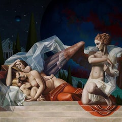 Dream of the Valkyrie, after Hans Skalitzky by Modern artist Giorgos Tsolis