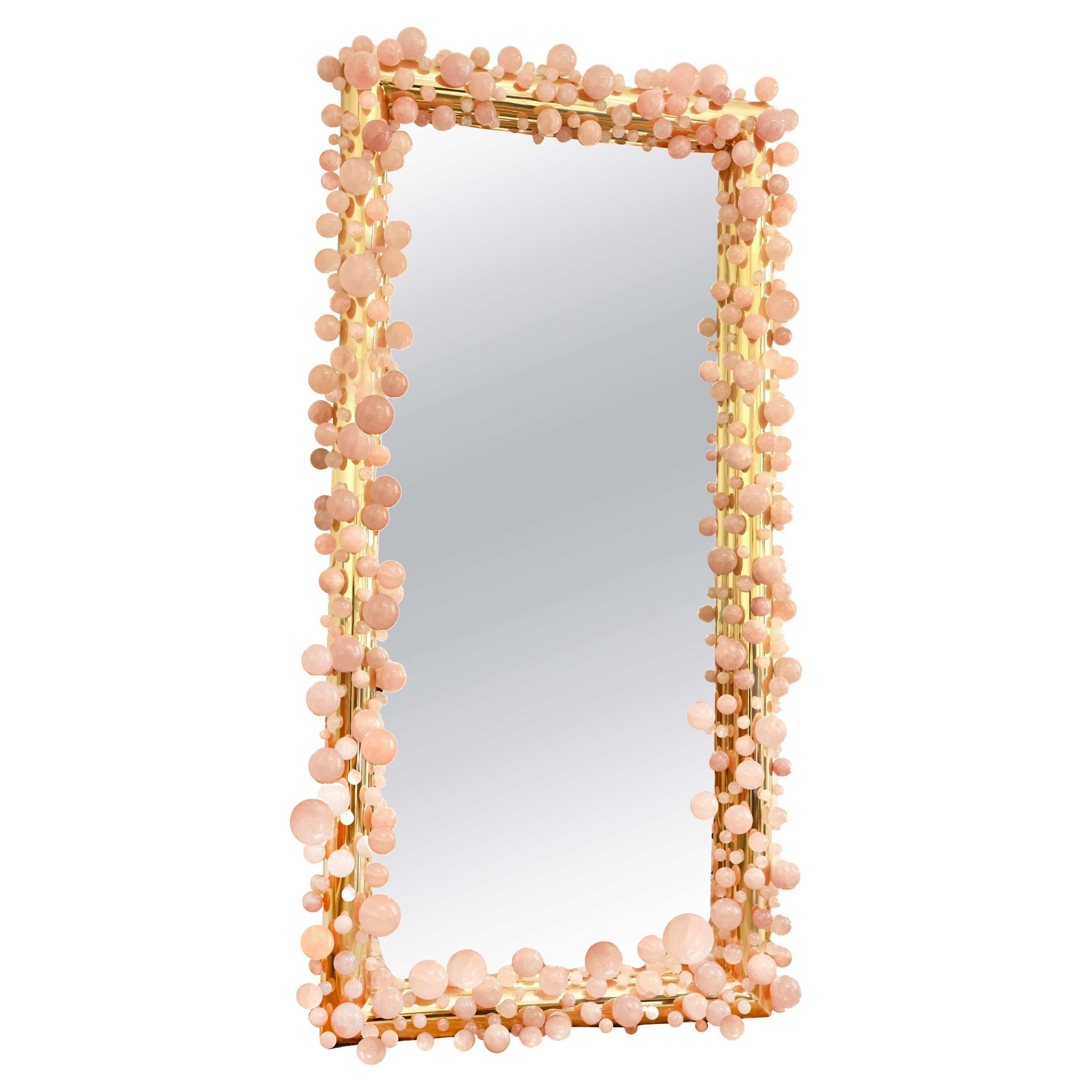 Dream Pink Bubble Mirror by Phoenix