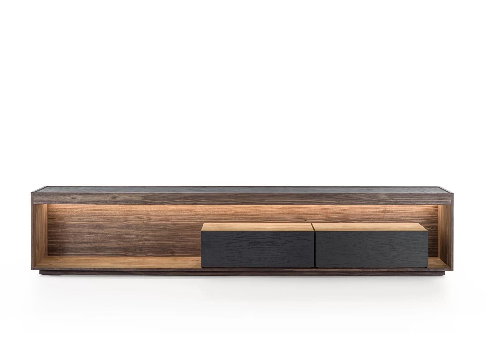 Italian Dream Solid Wood Sideboard, Designed by Authentic Design, Made in Italy For Sale