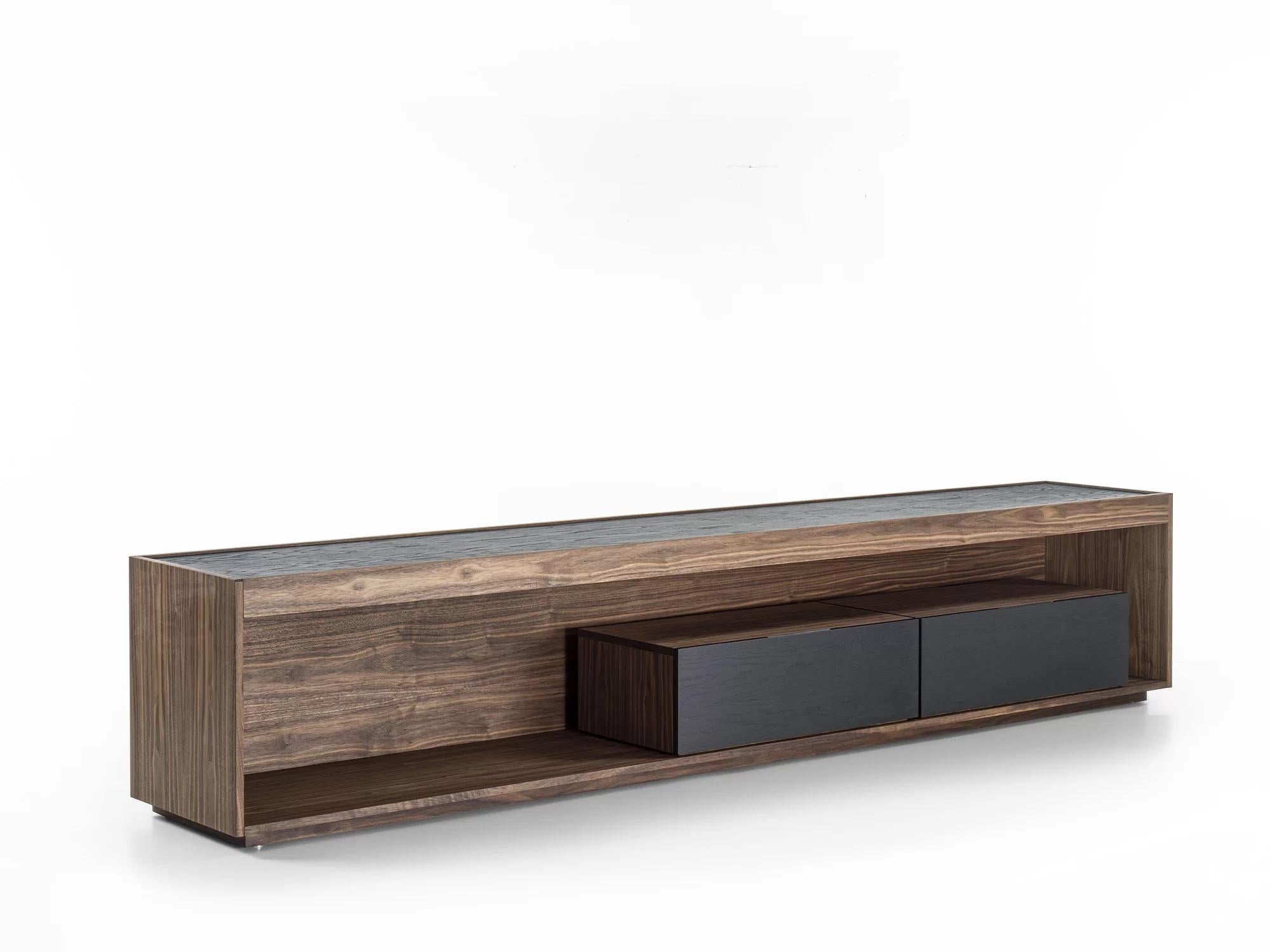 Contemporary Dream Solid Wood Sideboard, Designed by Authentic Design, Made in Italy For Sale