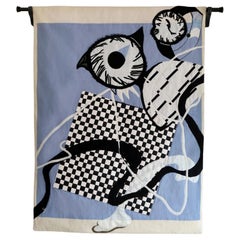 Dream Time Embroidered Wall Tapestry