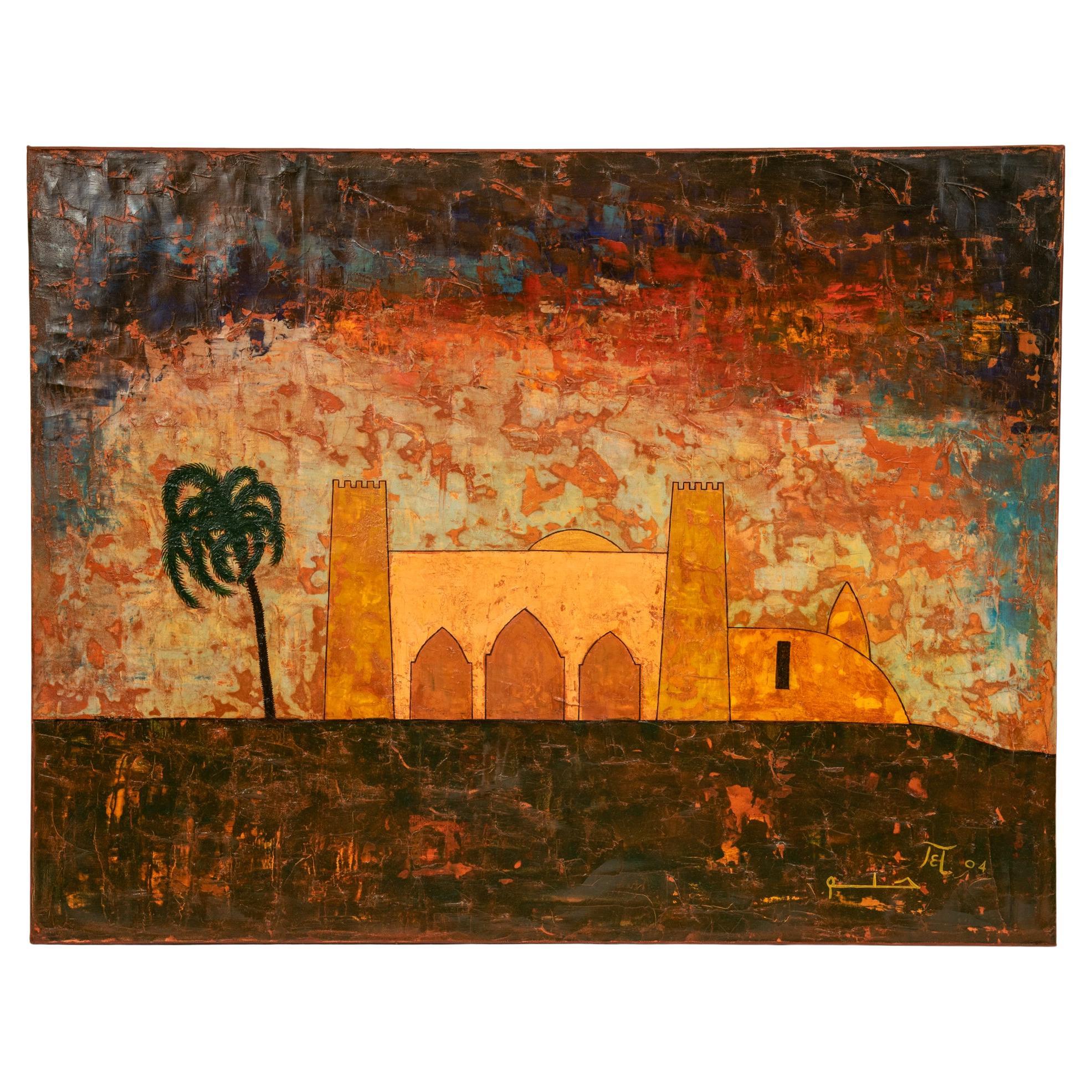 « Rêve du Maroc » par un peintre italien