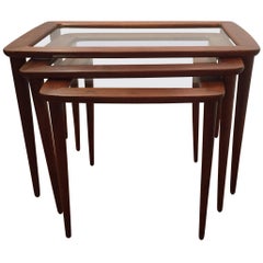 Dreamy Set of Italian Nesting Tables by Ico Parisi