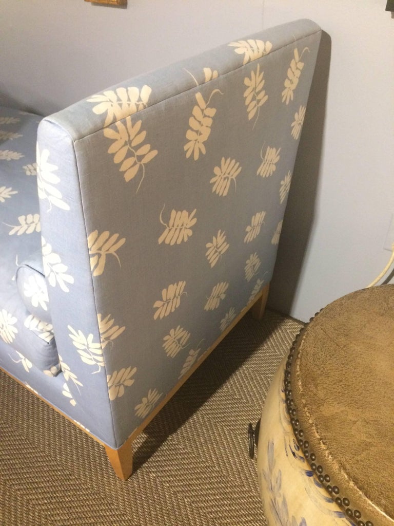 Dreamy Upholstered Daybed with Bolster Pillows at 1stDibs