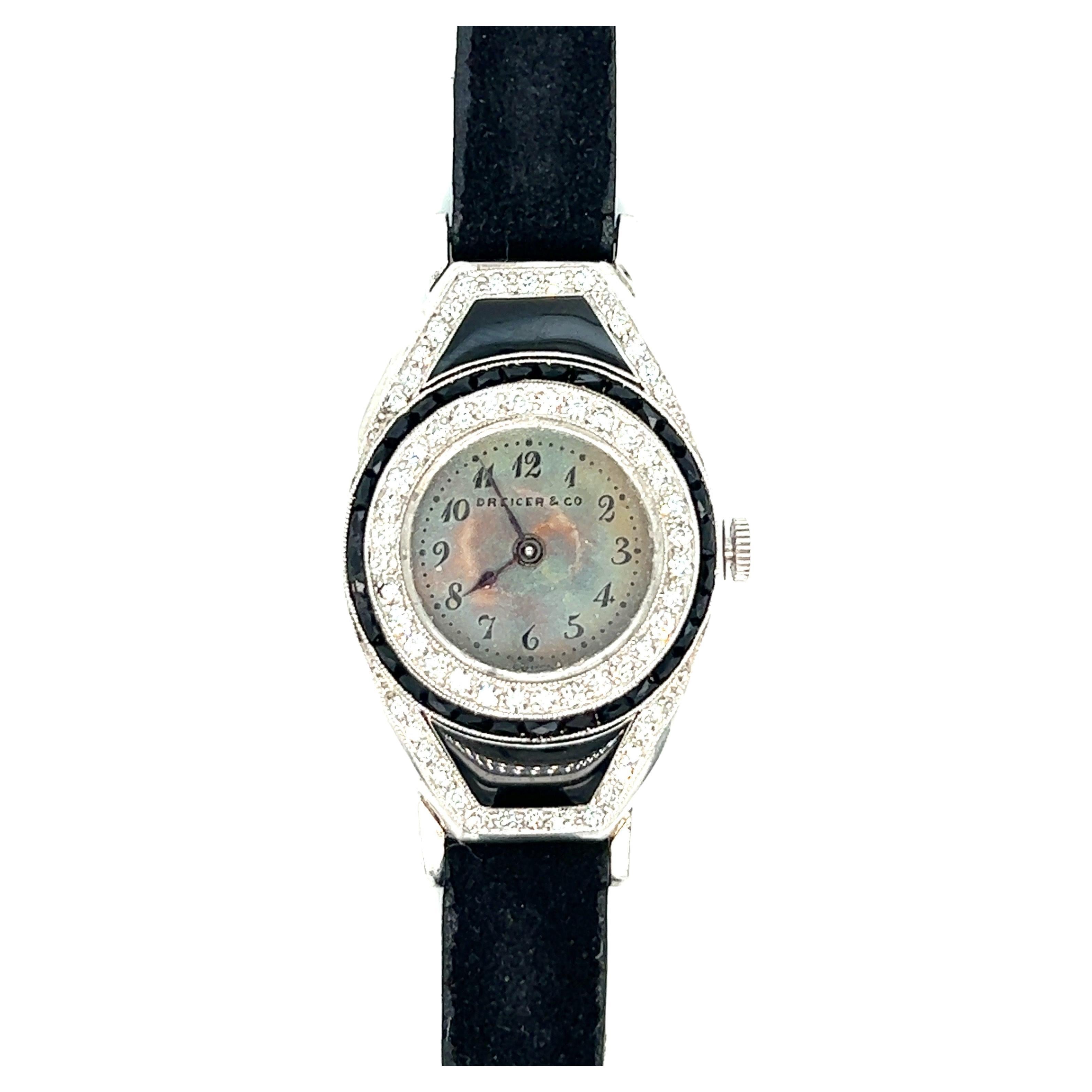 Dreicer & Co. Art Deco Lady's Watch For Sale