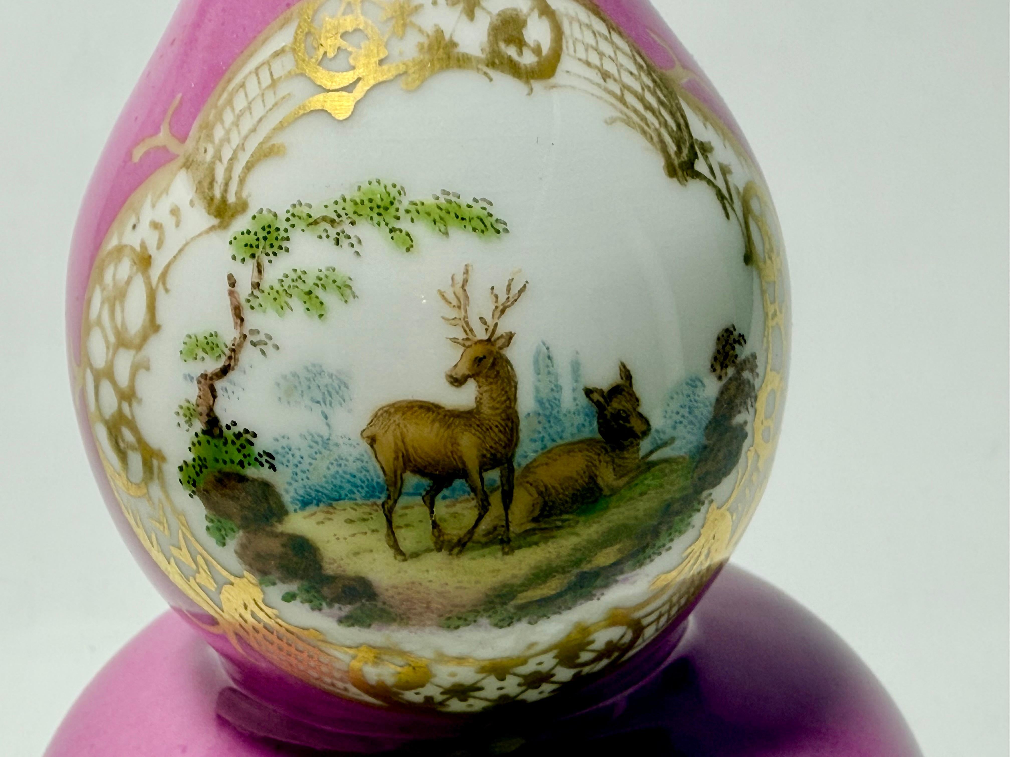 Porcellana Dresda Helena Wolfsohn, 1879- 1881, vaso antico in vendita