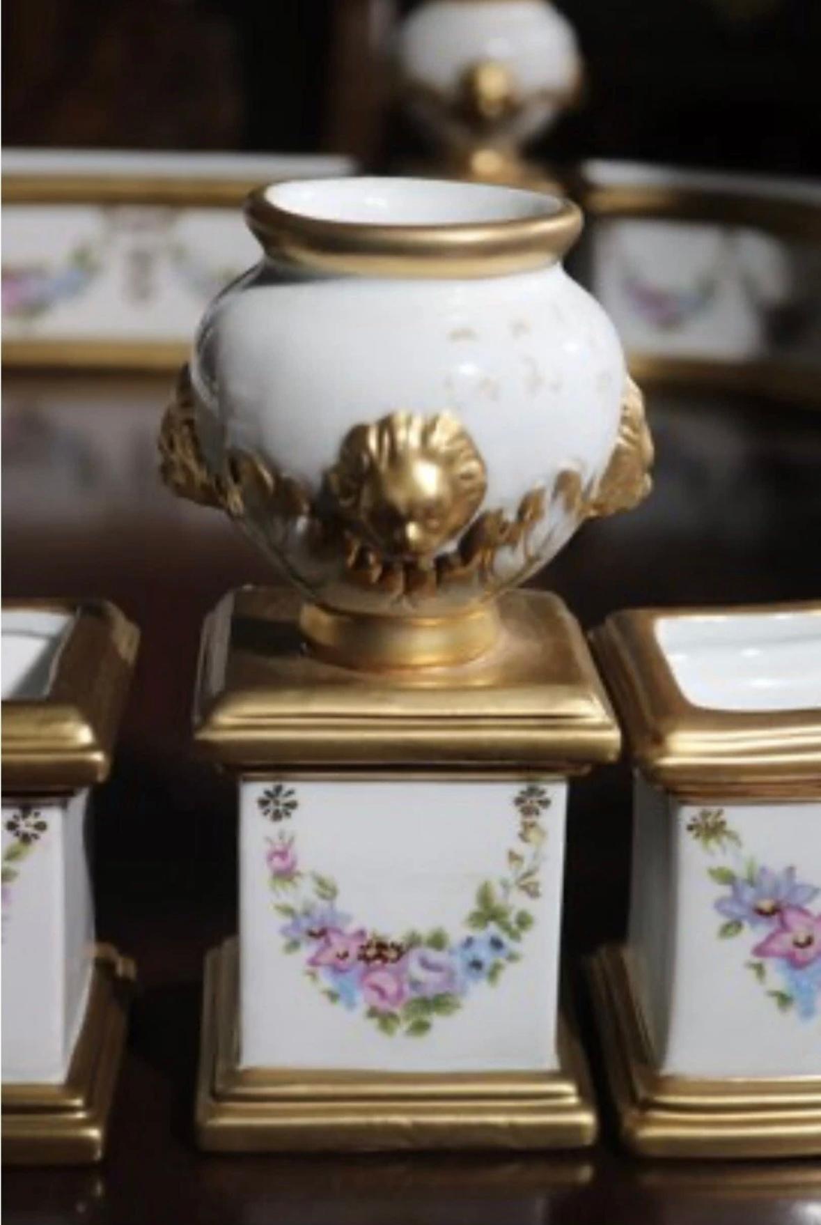 “19th C. Large Figural Dresden \ Meissen Porcelain Surtout De Table” For Sale 4