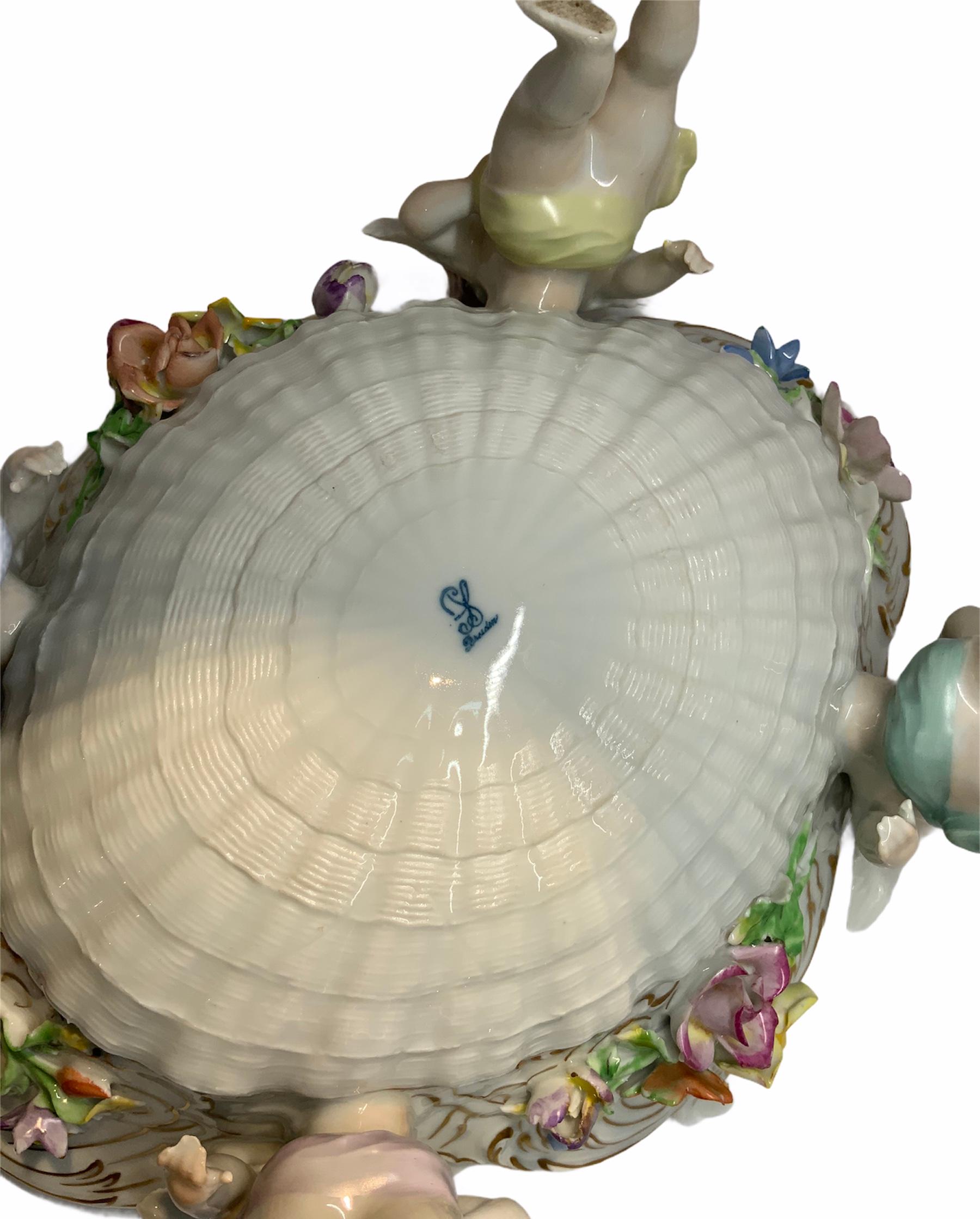 Dresden Porcelain Centerpiece 2