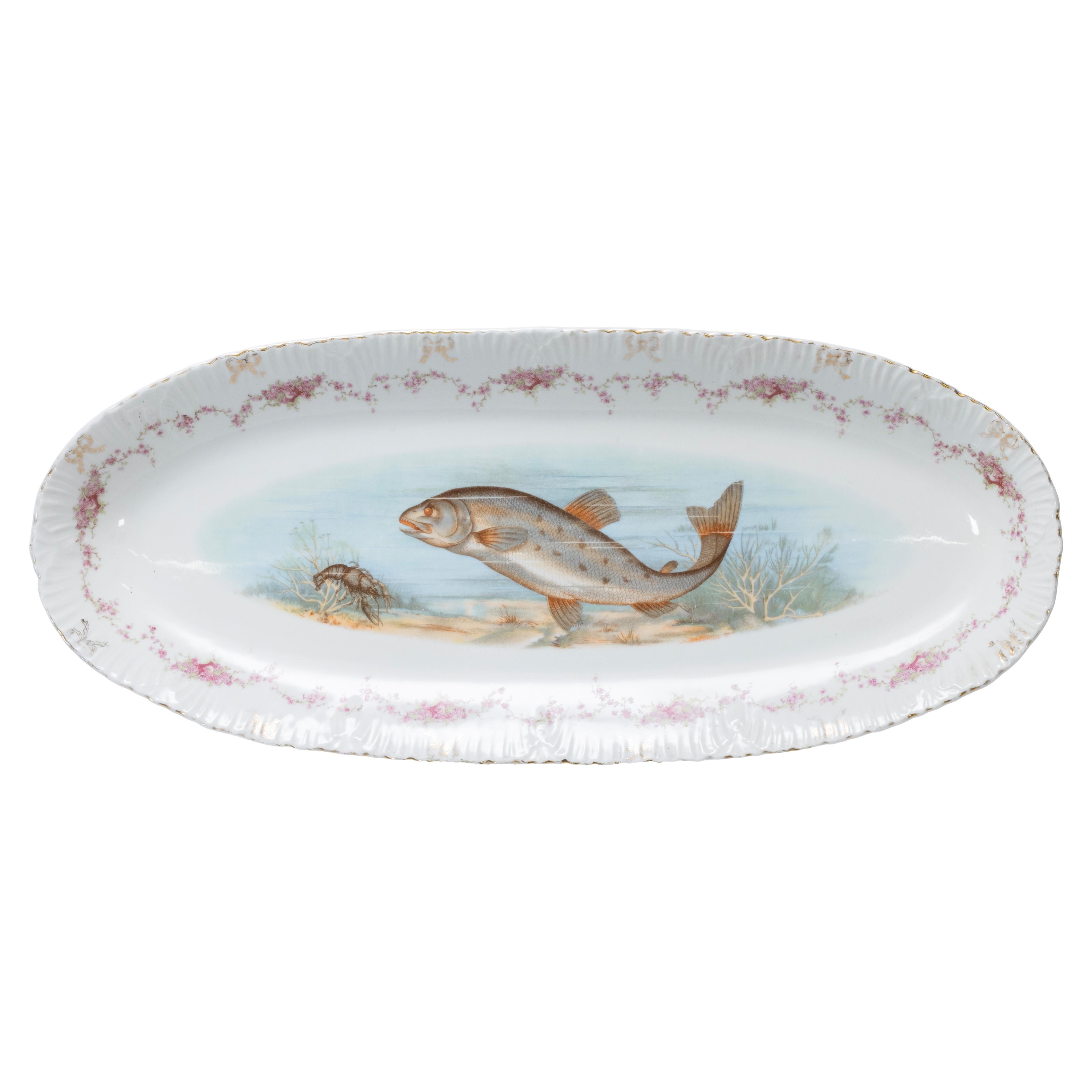Dresden Porcelain Fischgeschirr (20. Jahrhundert) im Angebot