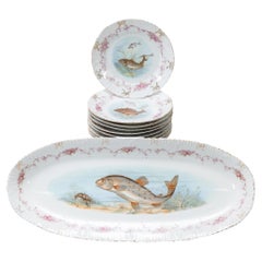 Vajilla de Porcelana Dresden para Peces