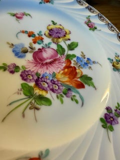 Dresden Potschappel Carl Thieme, early 20th century, 4 plates