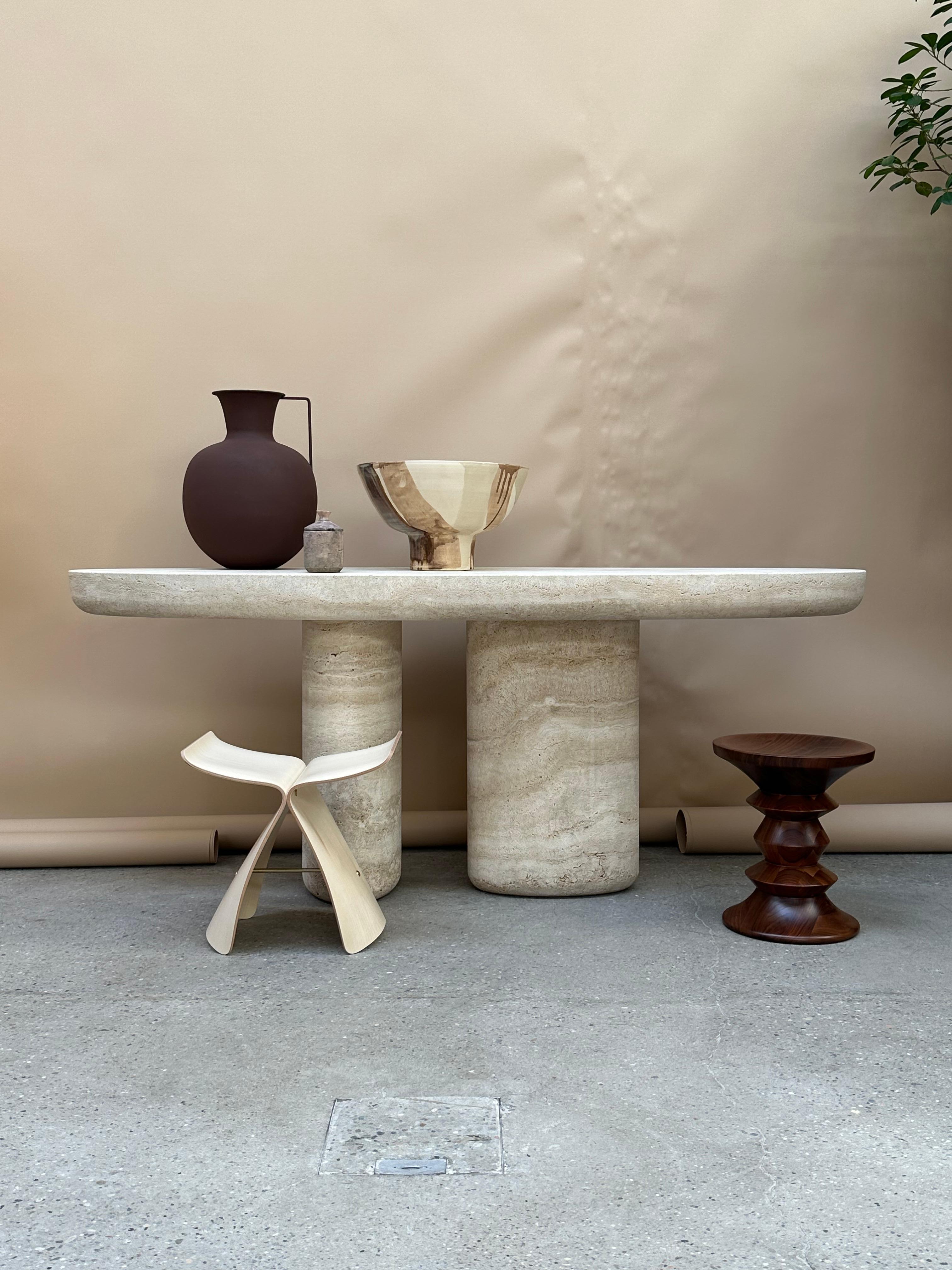 Travertino Dress Console in vendita
